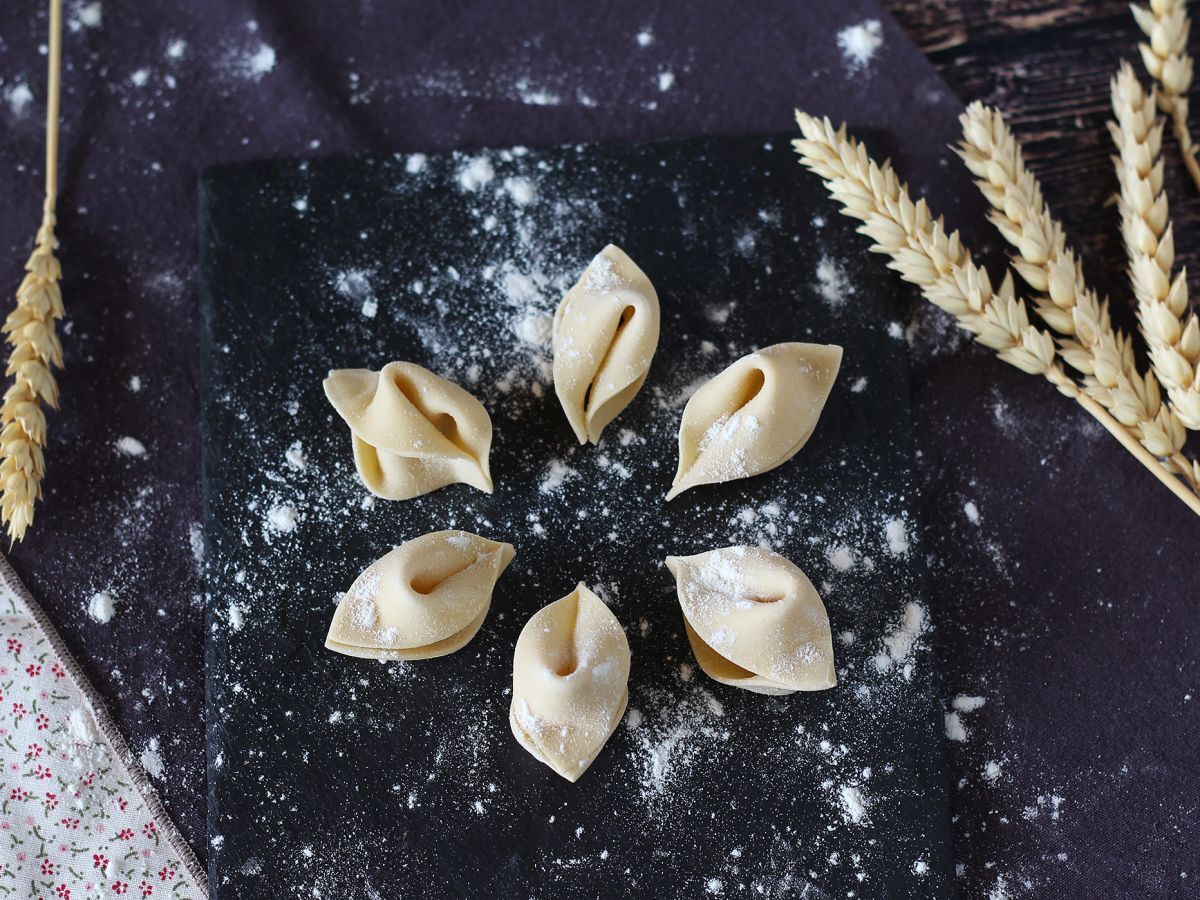 Hur man gör hemlagad pasta: sorpresine, vackra små pastasorter - foto 5