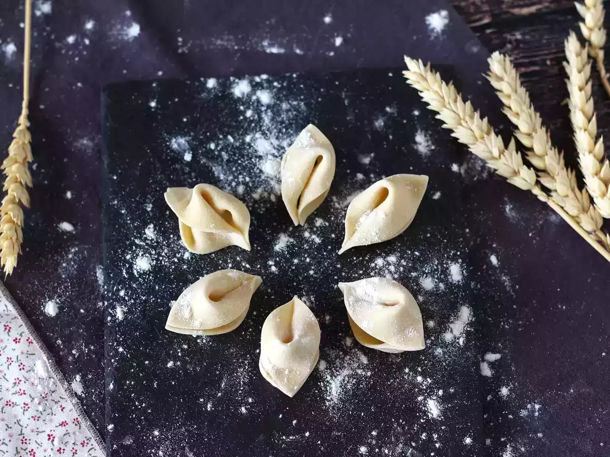 Hur man gör hemlagad pasta: sorpresine, vackra små pastasorter - foto 5