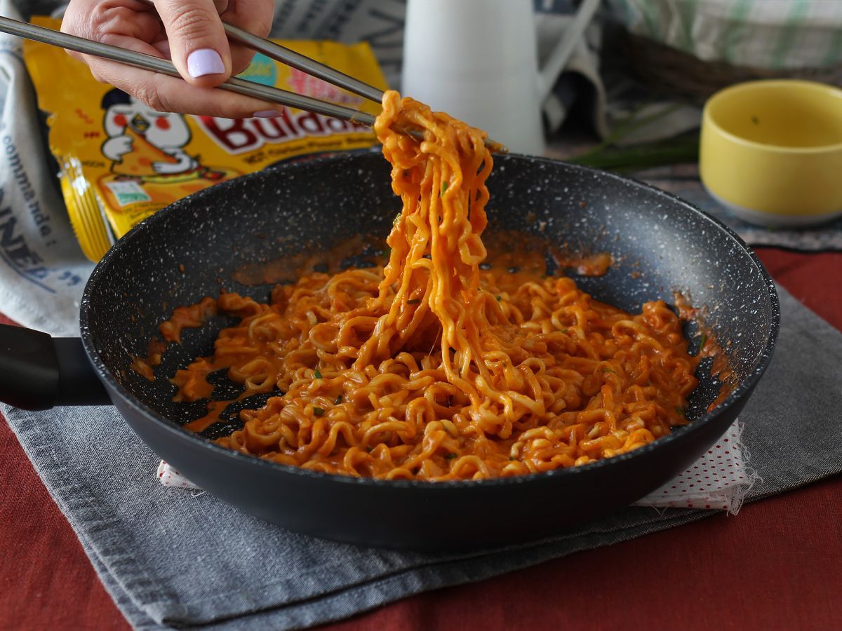 Hur man lagar Buldak med ostsmak? Snabbt och enkelt recept! - foto 2