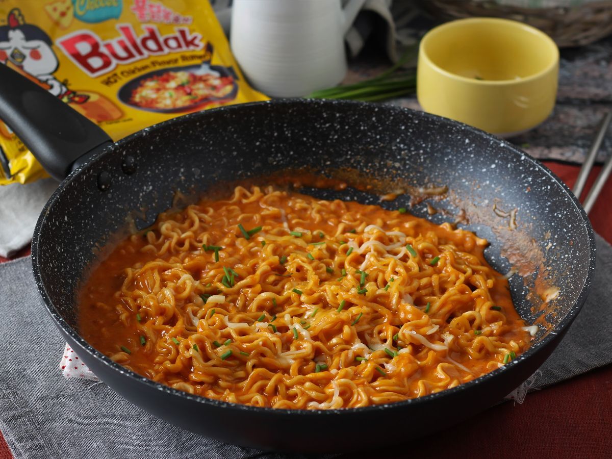 Hur man lagar Buldak med ostsmak? Snabbt och enkelt recept! - foto 5