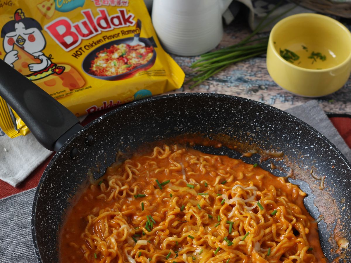 Hur man lagar Buldak med ostsmak? Snabbt och enkelt recept! - foto 7