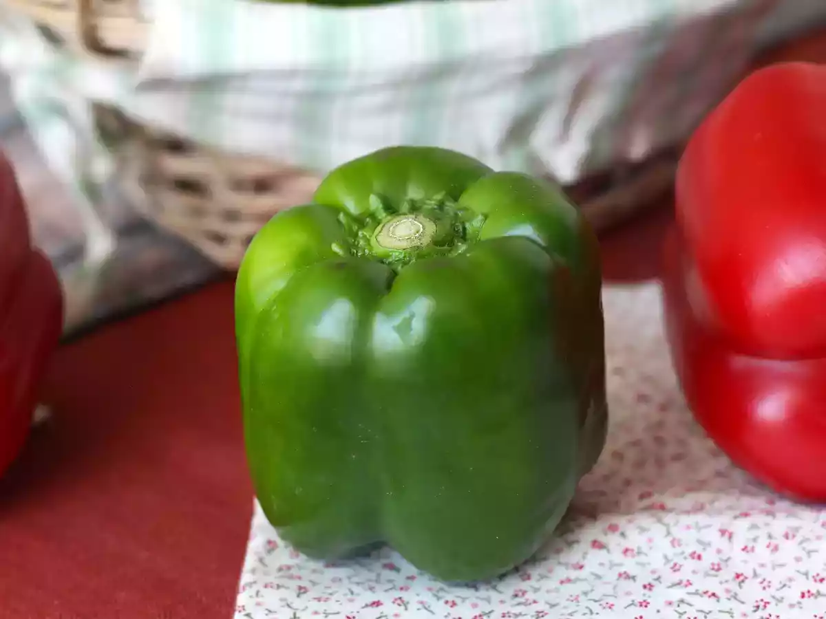 Hur man skalar rå paprika