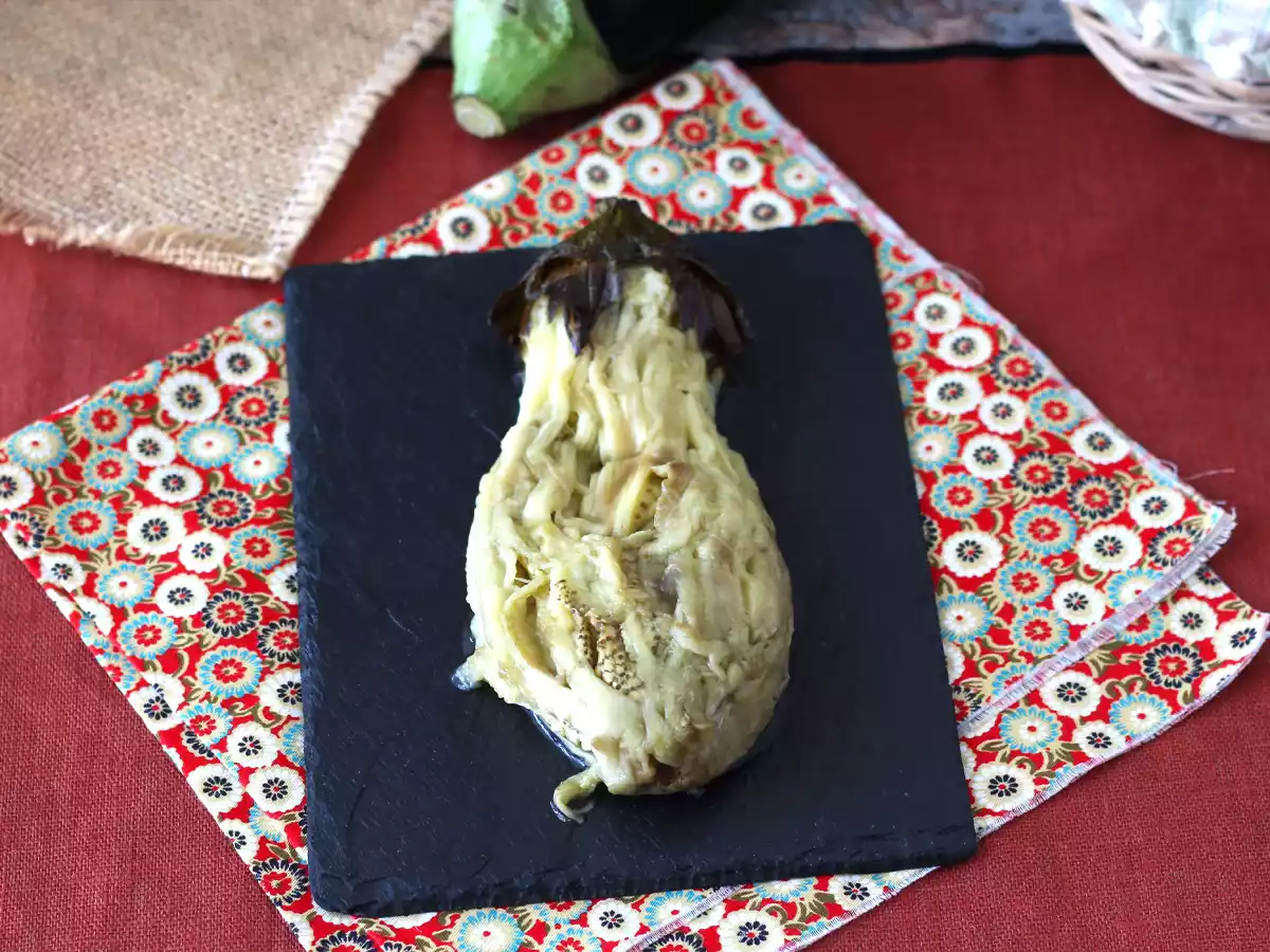 Hur rostar och skalar du enkelt en aubergine i Air Fryer? Den superenkla metoden! - foto 3