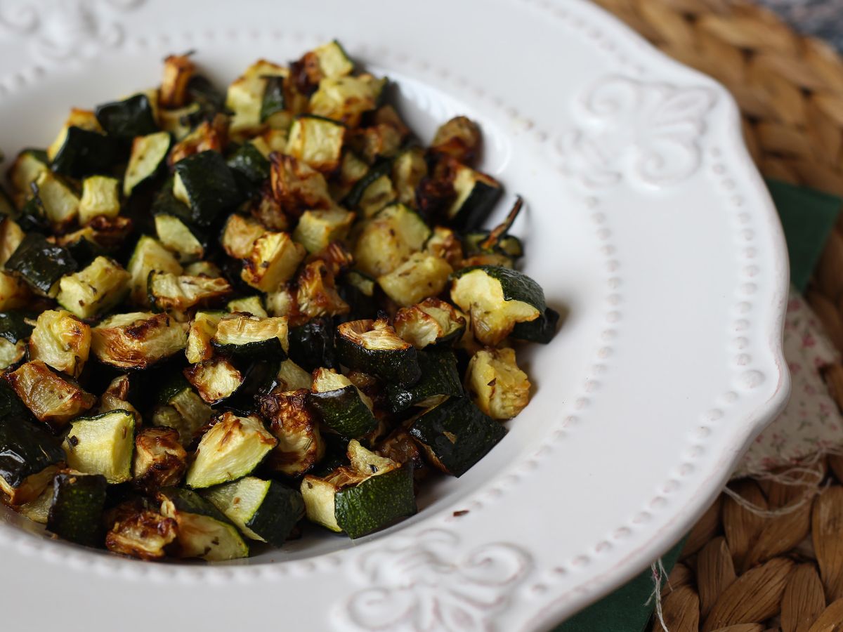 Hur tillagar jag zucchini i Air Fryer? - foto 2
