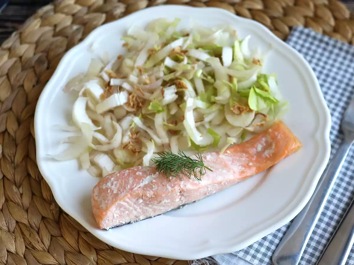 Hur tillagar man en laxbiff i stekpanna? - foto 2