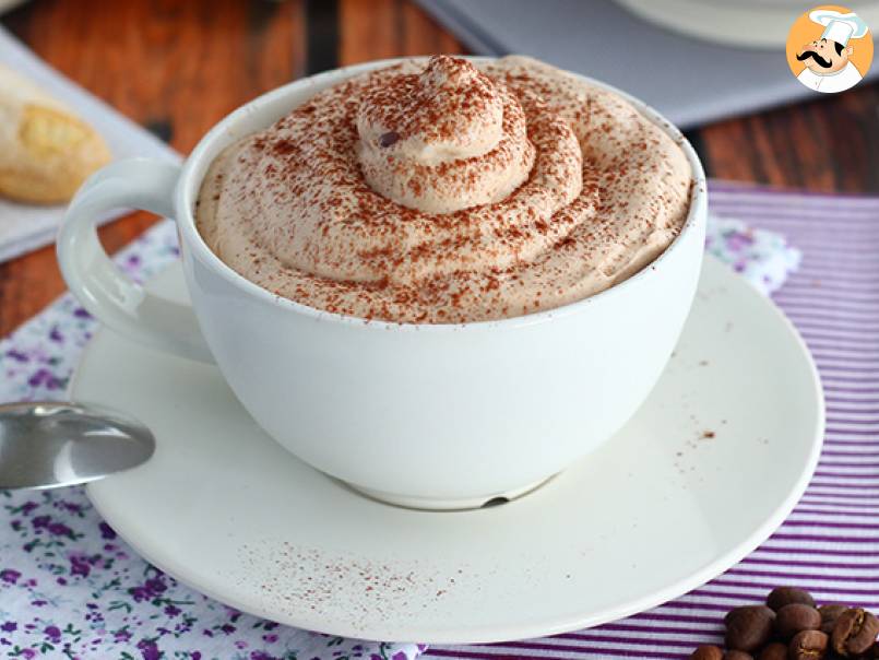Iskall cappuccino, en utsökt kaffedessert