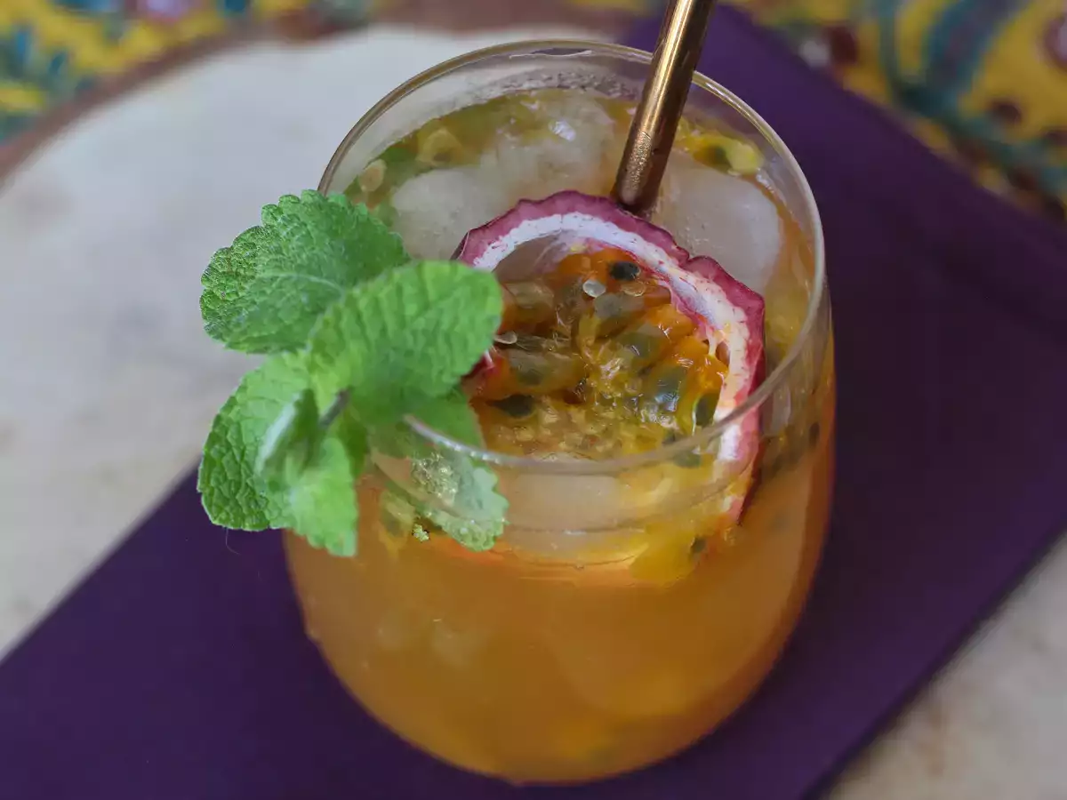 Iste med passionsfrukt – den perfekta sommardrycken! - foto 4