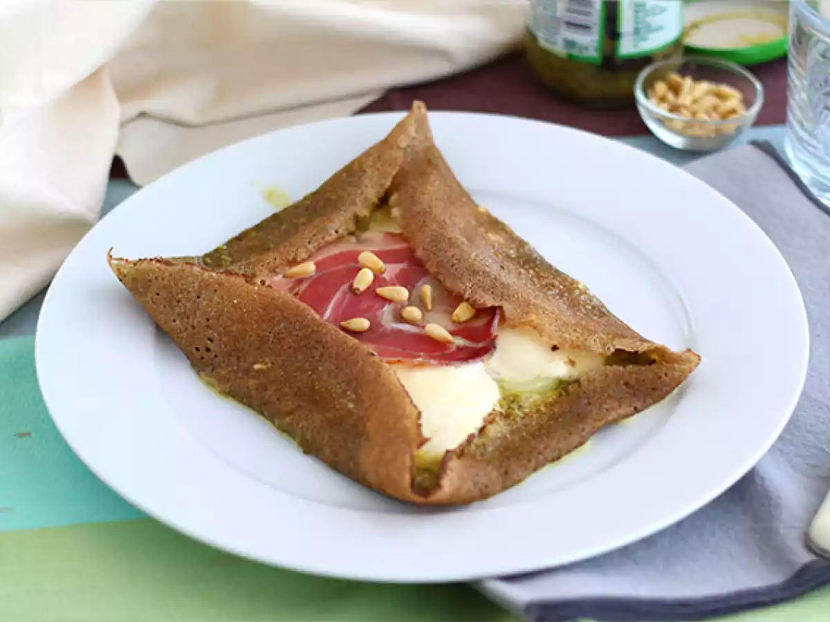Italienska galetter av bovete