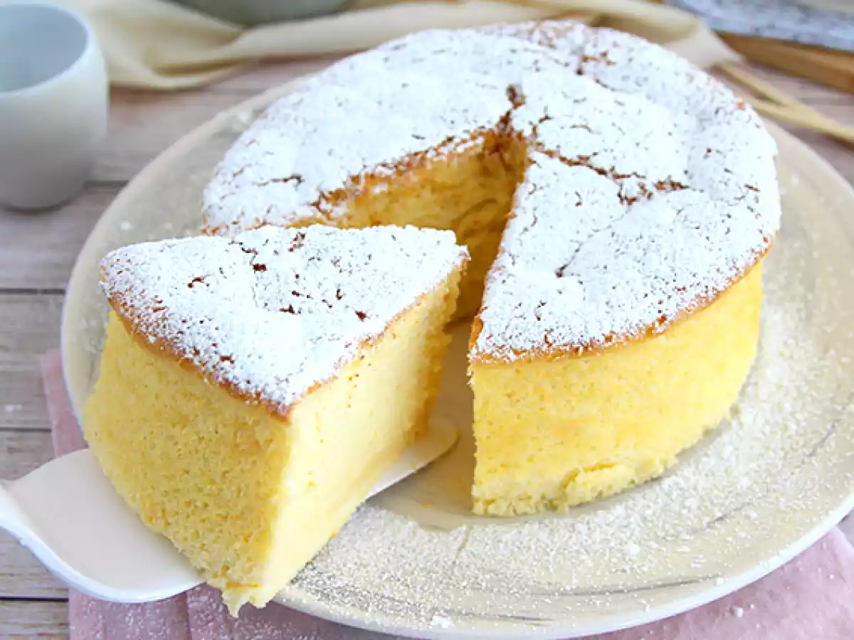 Japansk cheesecake (lätt och luftig)