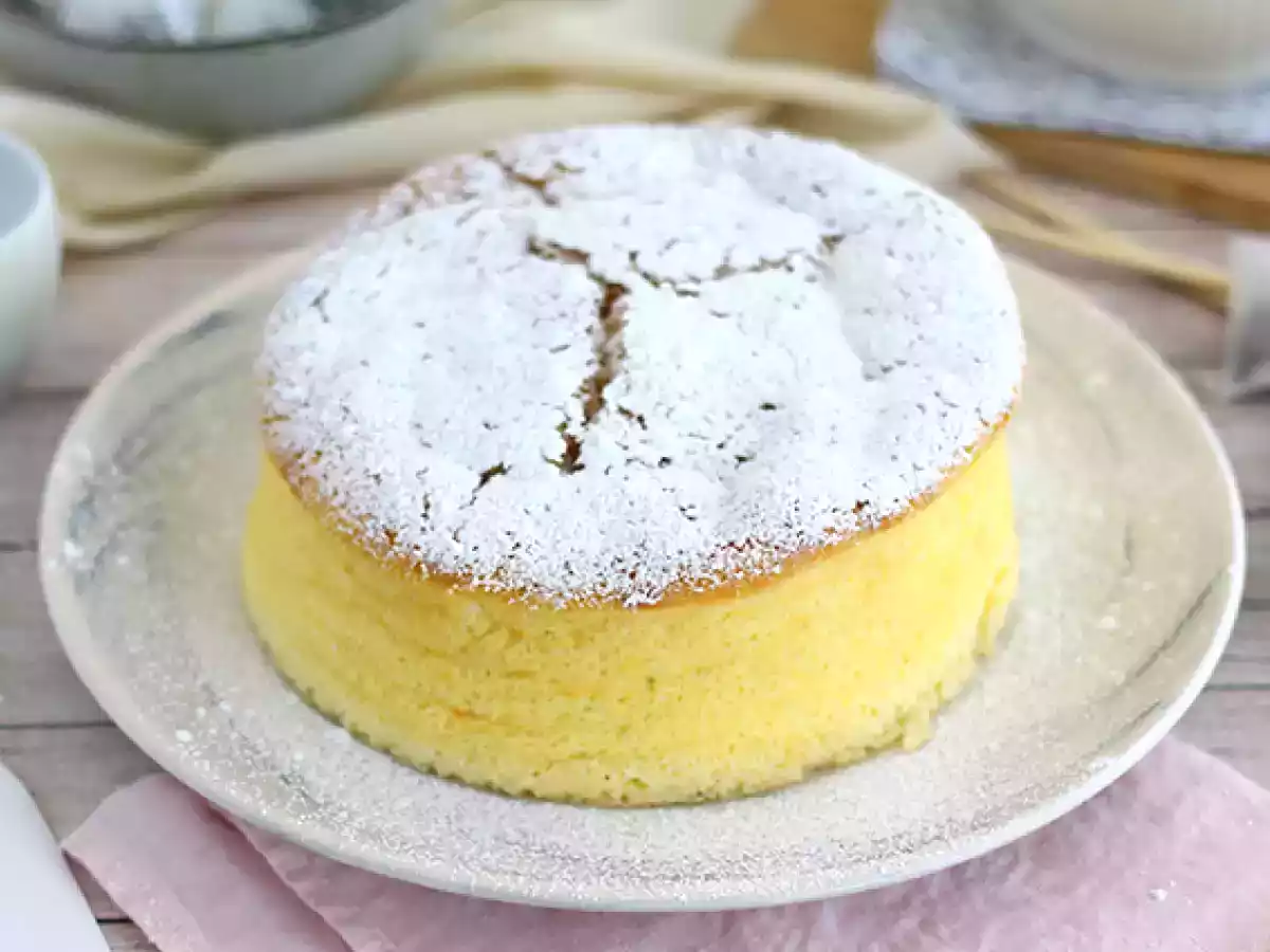 Japansk cheesecake (lätt och luftig) - foto 2