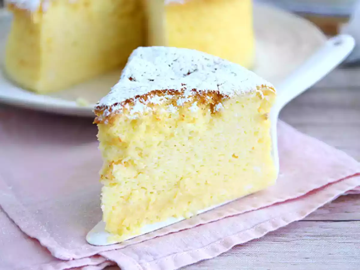 Japansk cheesecake (lätt och luftig) - foto 4