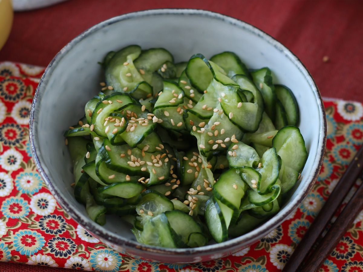 Japansk inlagd gurksallad - foto 5