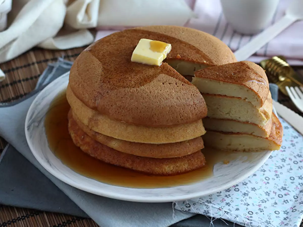 Japanska pannkakor – fluffiga japanska pannkakor - foto 2