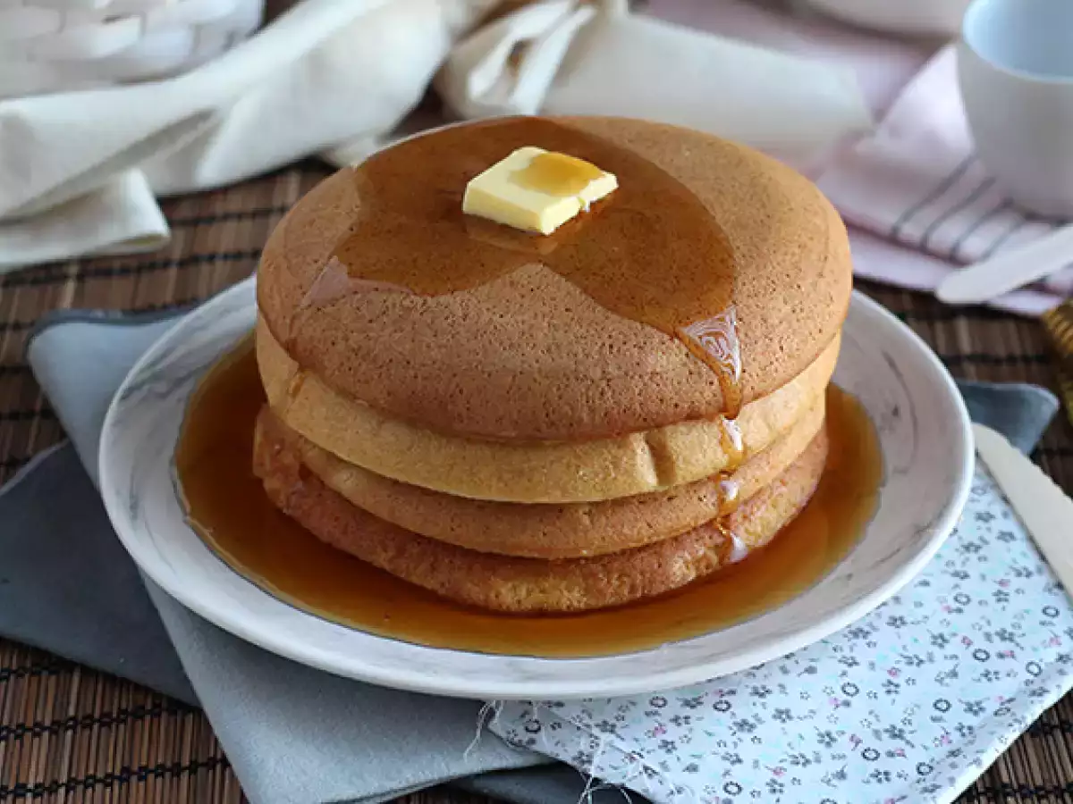 Japanska pannkakor – fluffiga japanska pannkakor - foto 4