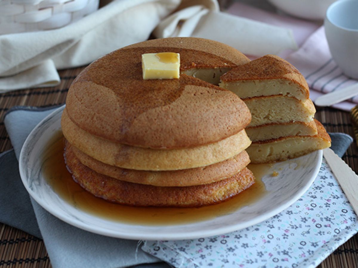Japanska pannkakor. Fluffiga pannkakor - foto 5