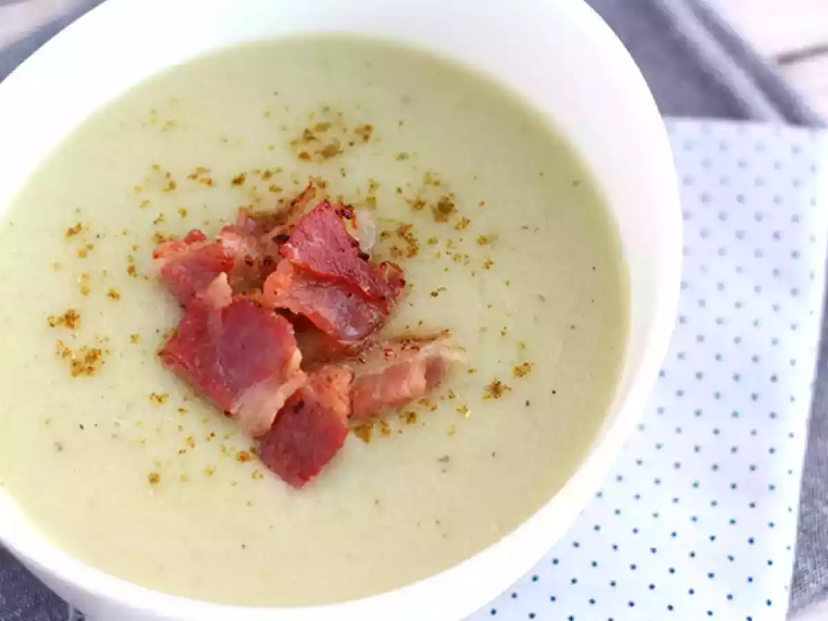 Jordärtskocks-, potatis- och baconsoppa - foto 3