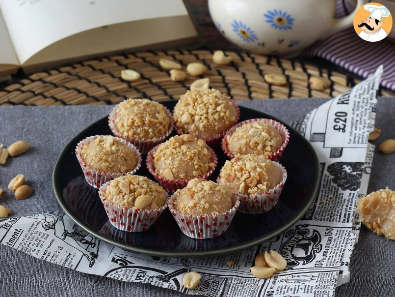Jordnötsbrigadeiro, en läcker brasiliansk sötsak
