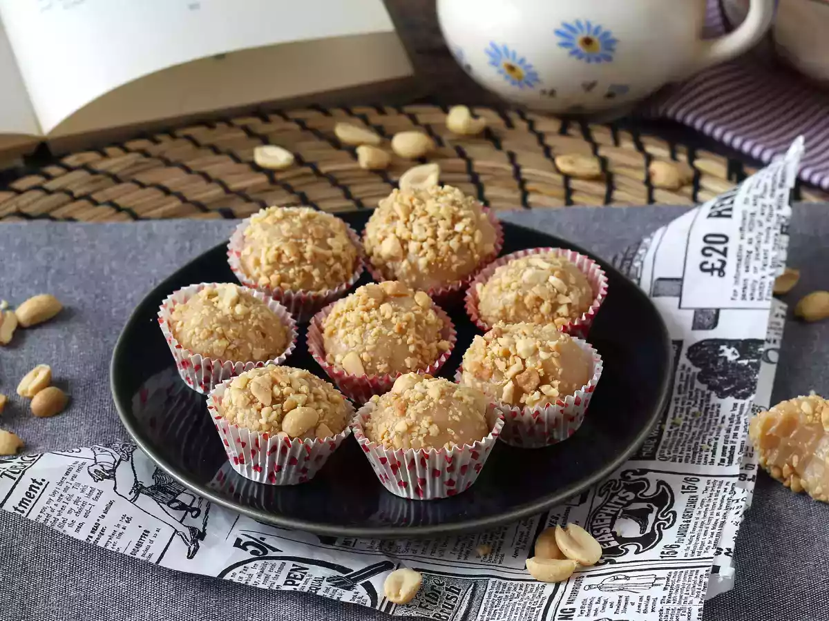 Jordnötsbrigadeiro, en läcker brasiliansk sötsak
