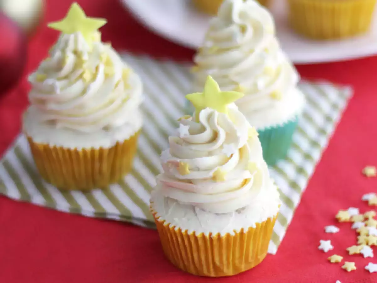 Juldekorerade cupcakes - foto 4