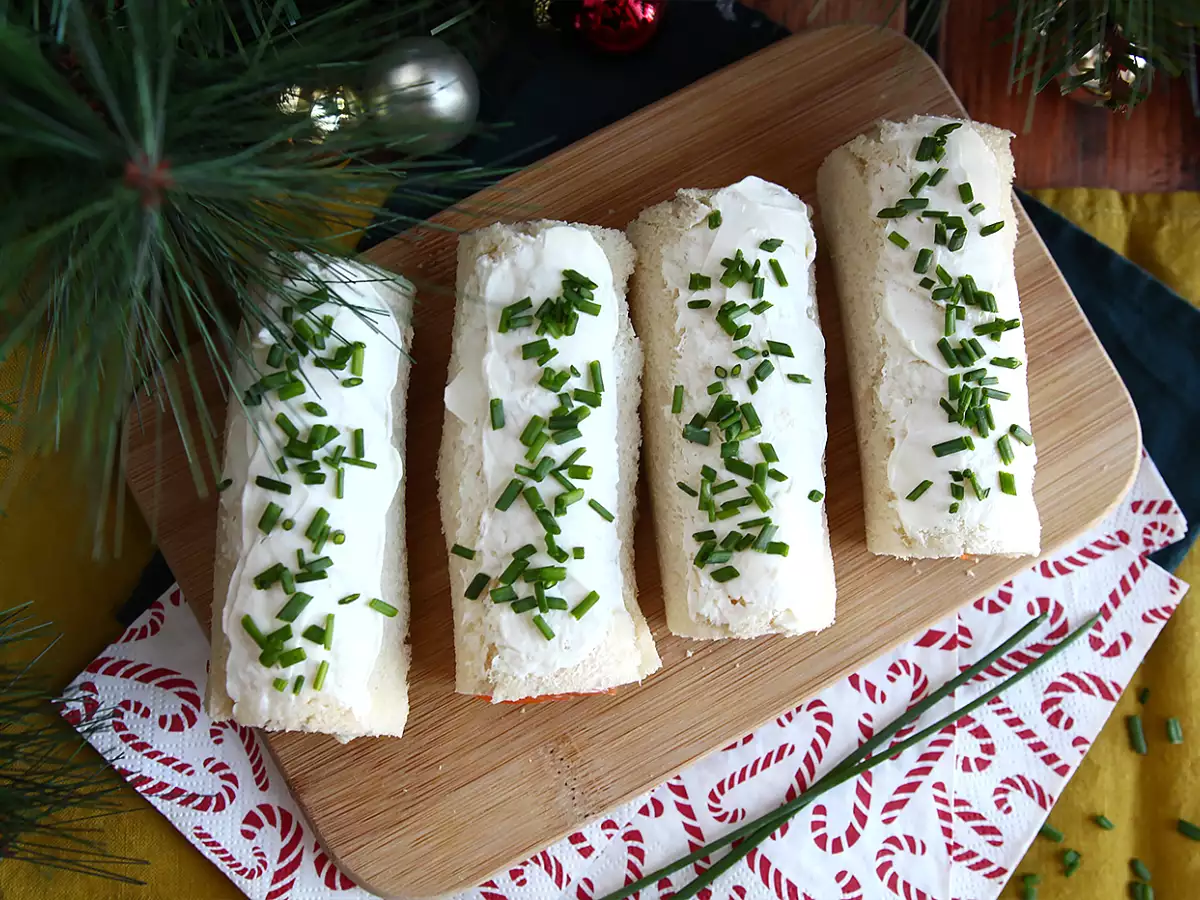 Julstubbar av toastbröd - foto 2