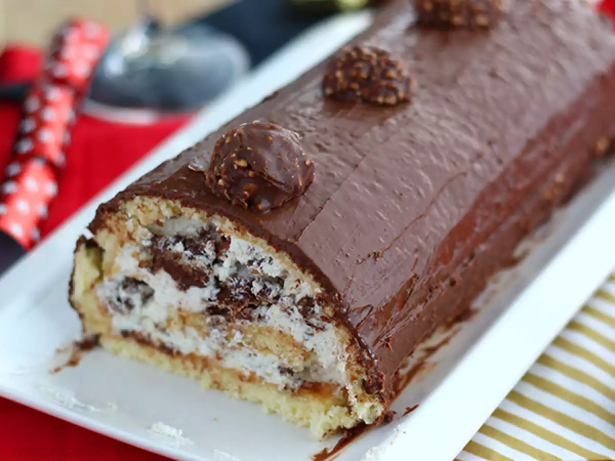 Julstubbe med Ferrero Rocher - foto 3