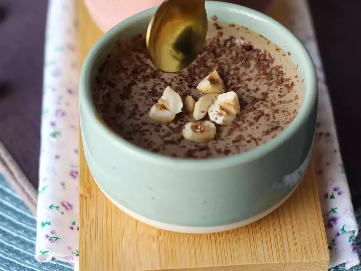 Kaffemousse med silken tofu: 3 ingredienser, utan ägg eller grädde - foto 4
