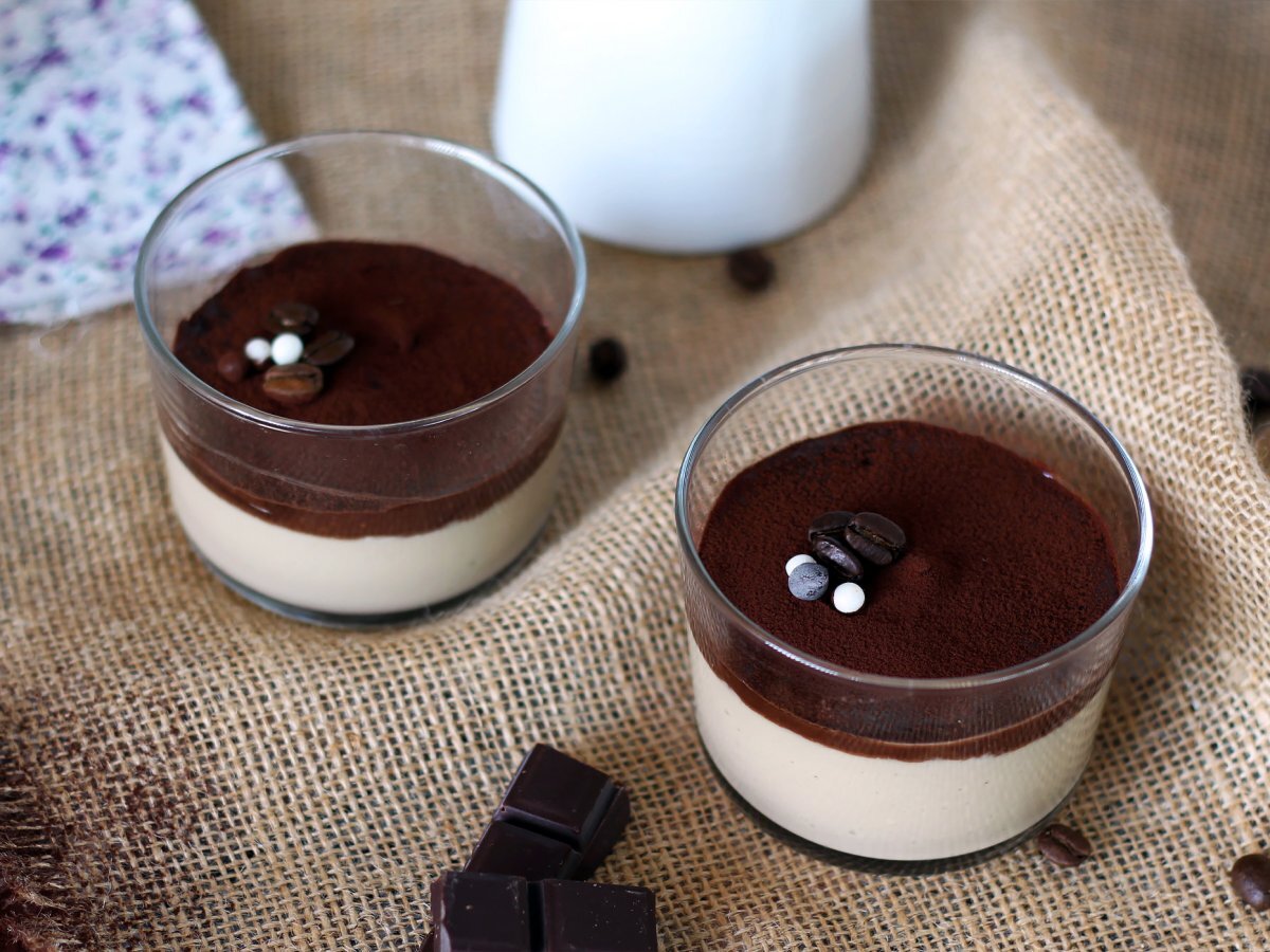 Kaffepudding med ganache och kakao - foto 3