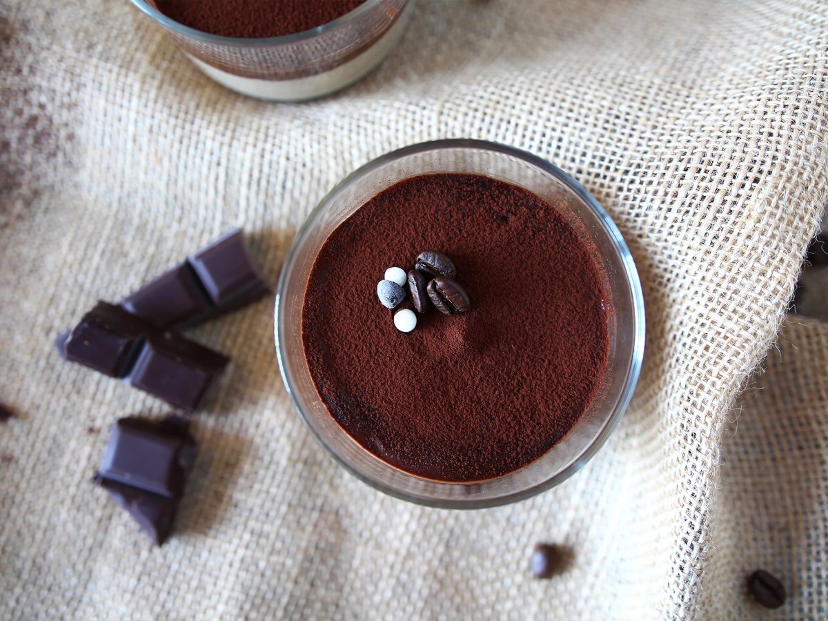 Kaffepudding med ganache och kakao - foto 4