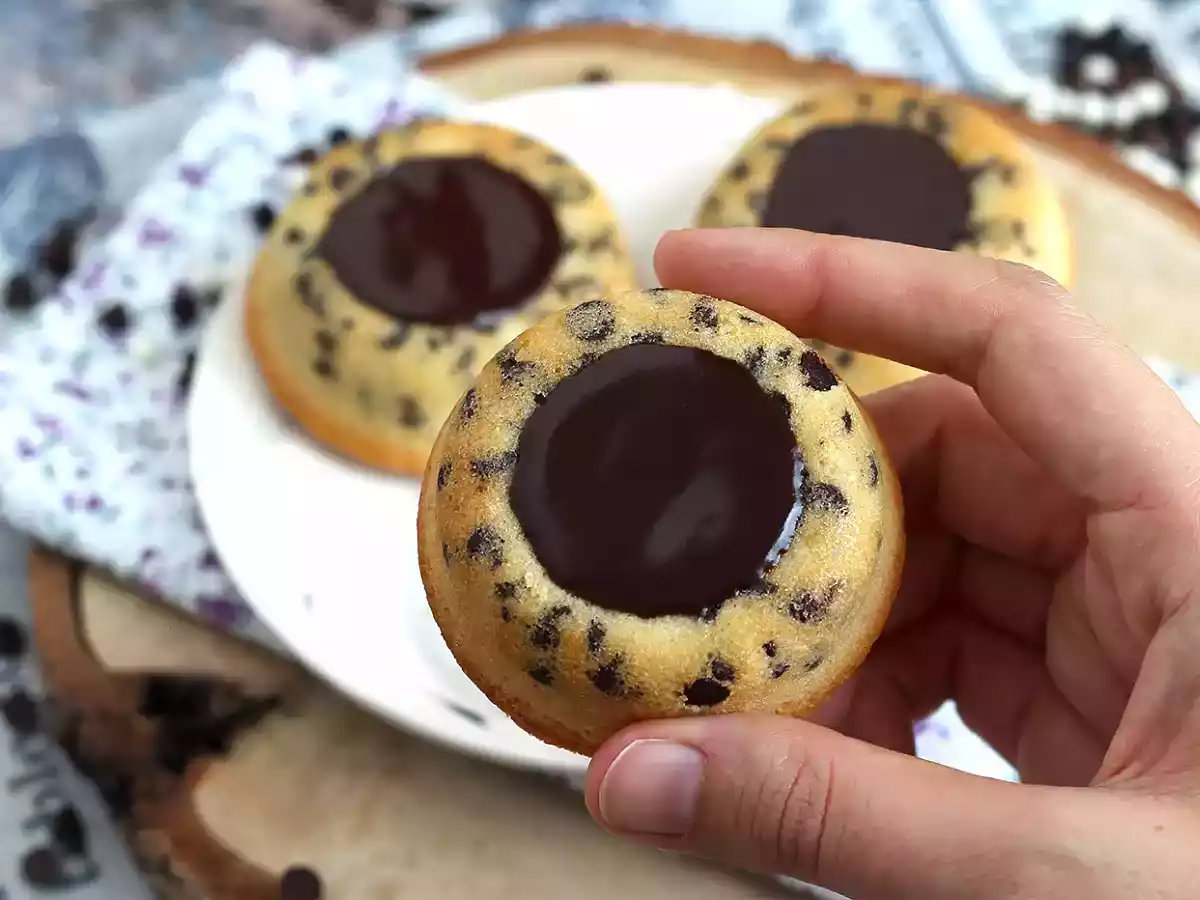 Kaka med chokladtiger - krispig ganache - foto 4