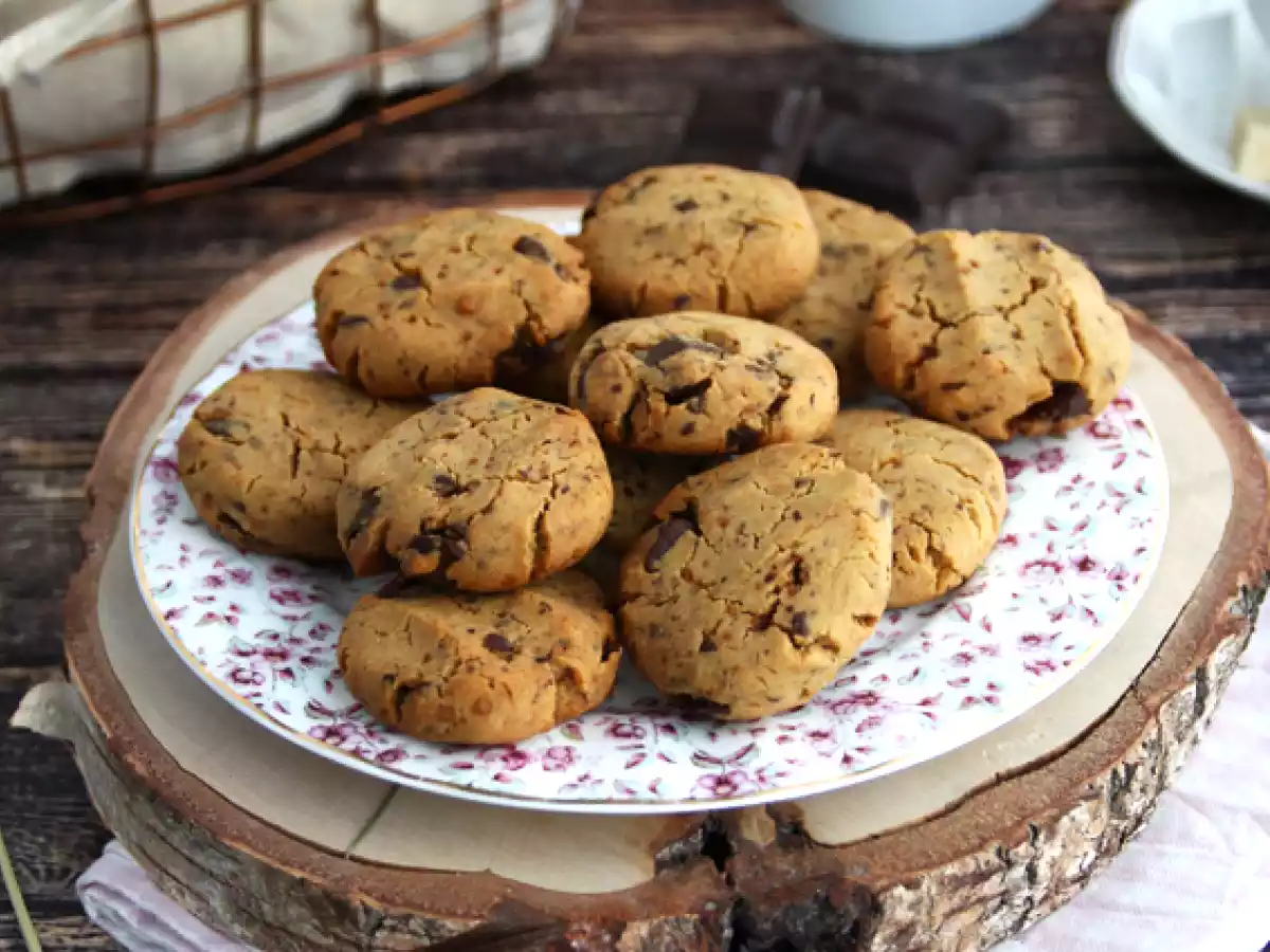 Kex med chokladbitar (veganska och glutenfria)