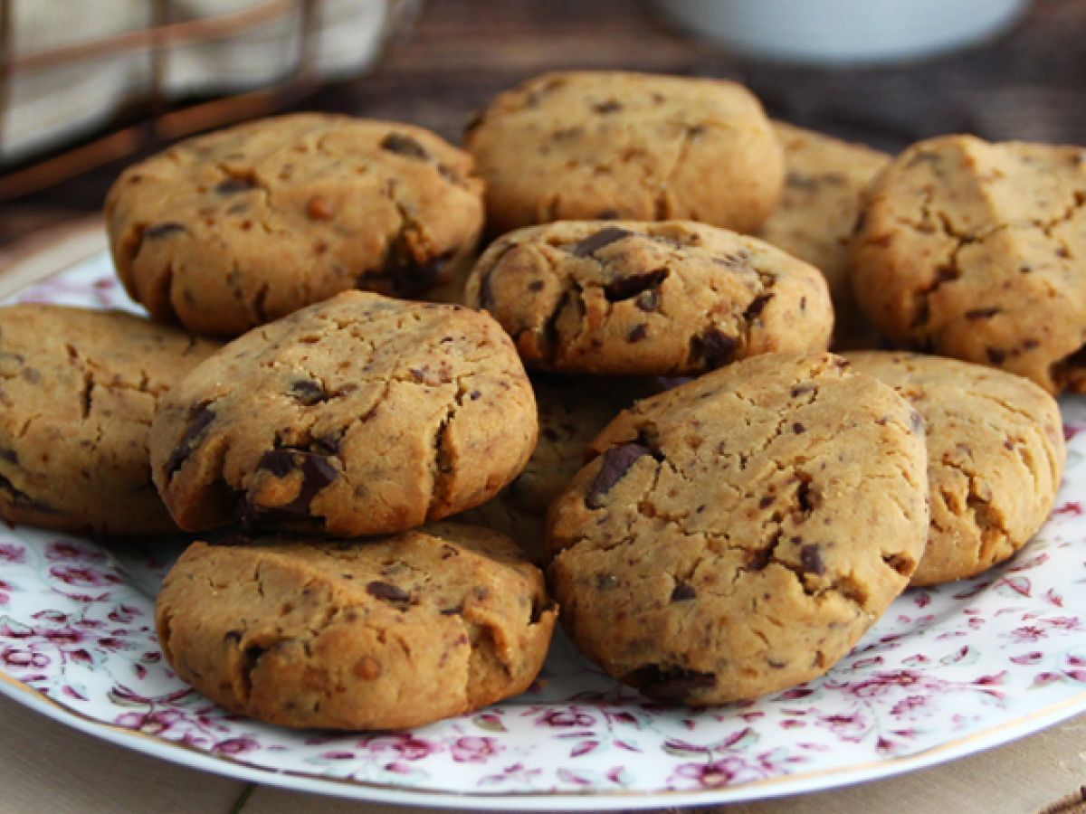 Kex med chokladbitar (veganska och glutenfria) - foto 2