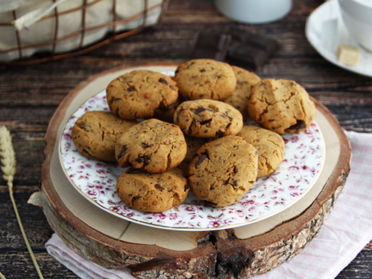 Kex med chokladbitar (veganska och glutenfria) - foto 3