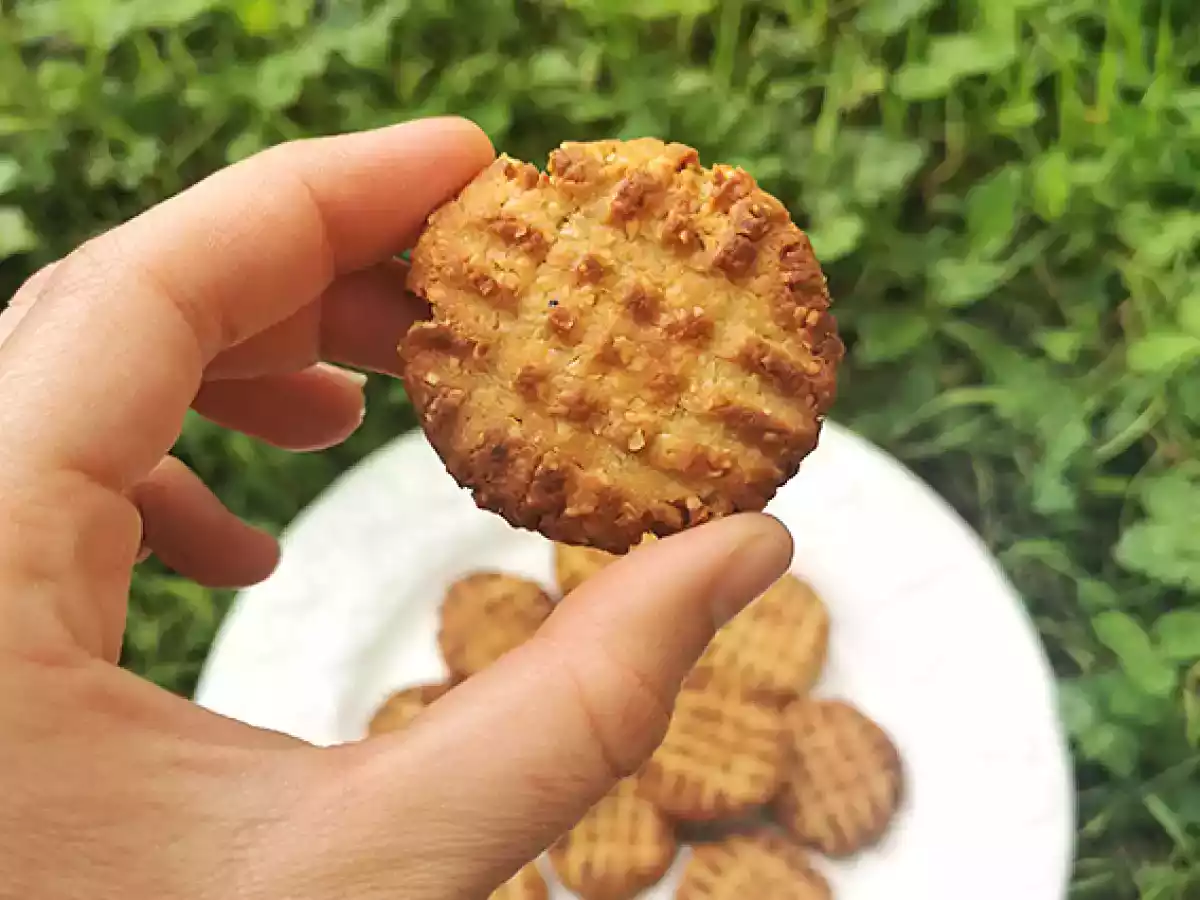 Kex med jordnötssmör - utan tillsatt socker