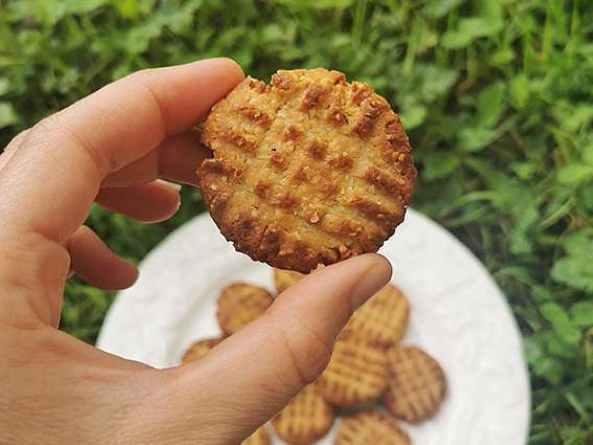 Kex med jordnötssmör - utan tillsatt socker - foto 4
