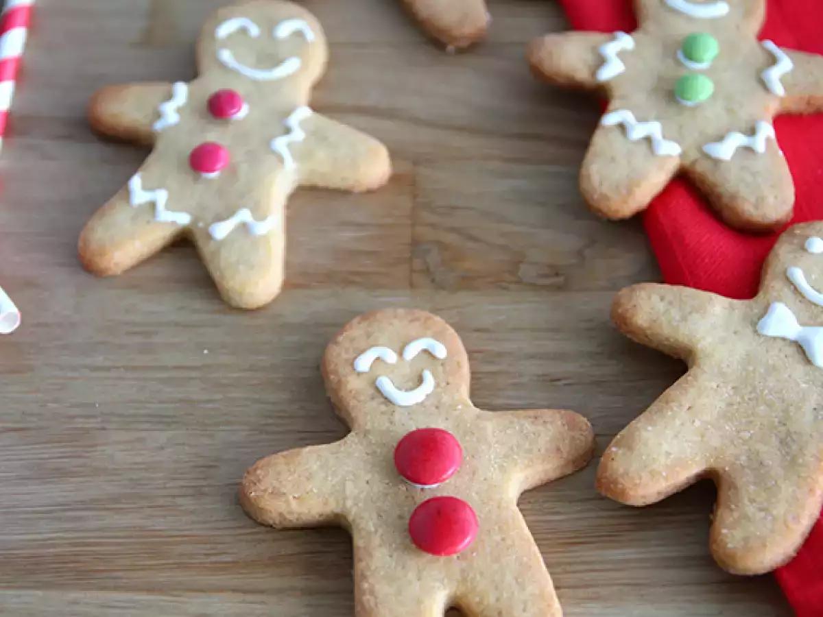 Kex med pepparkaksgubbar - Pepparkaksgubbar