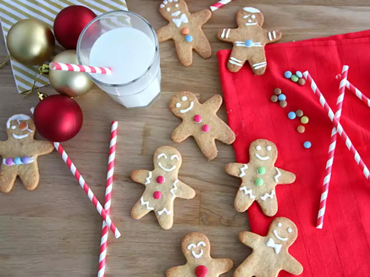 Kex med pepparkaksgubbar - Pepparkaksgubbar - foto 3
