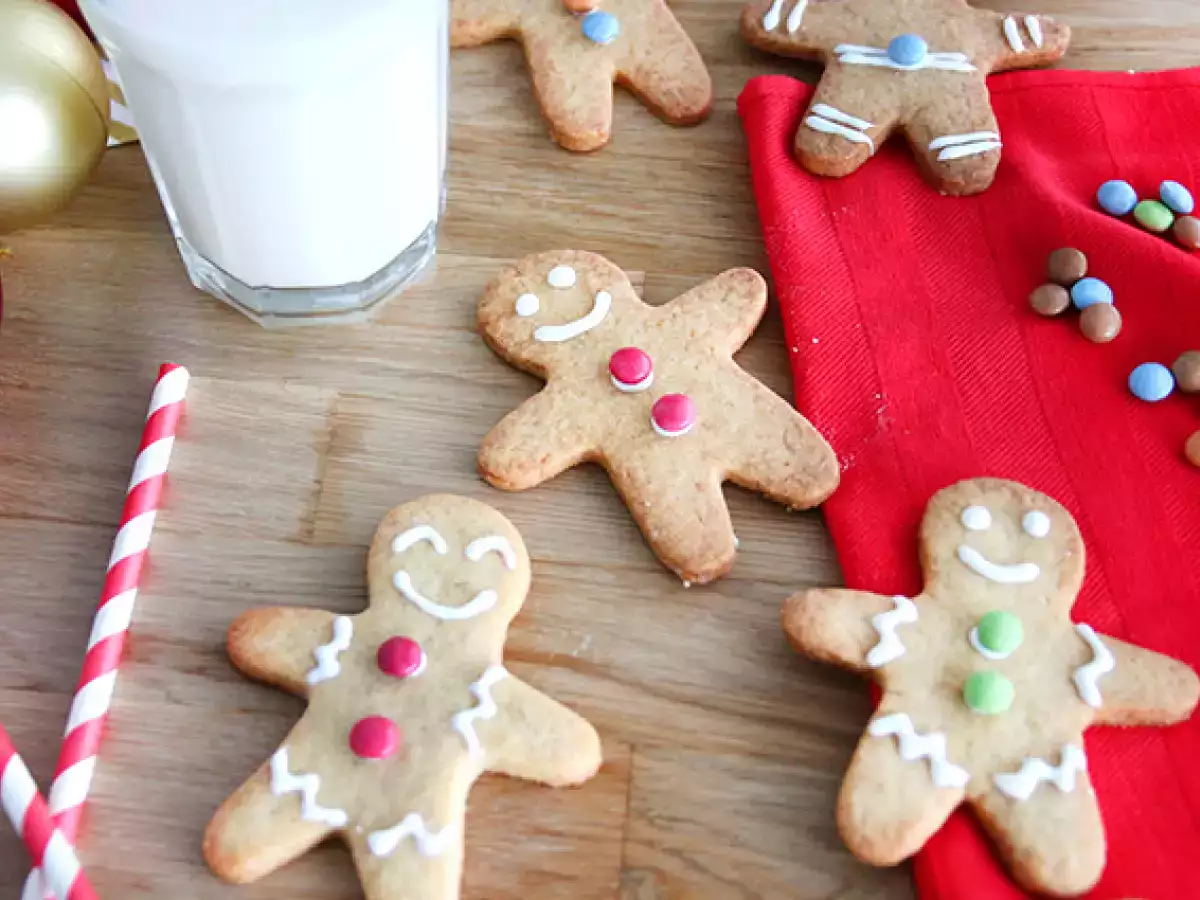 Kex med pepparkaksgubbar - Pepparkaksgubbar - foto 4