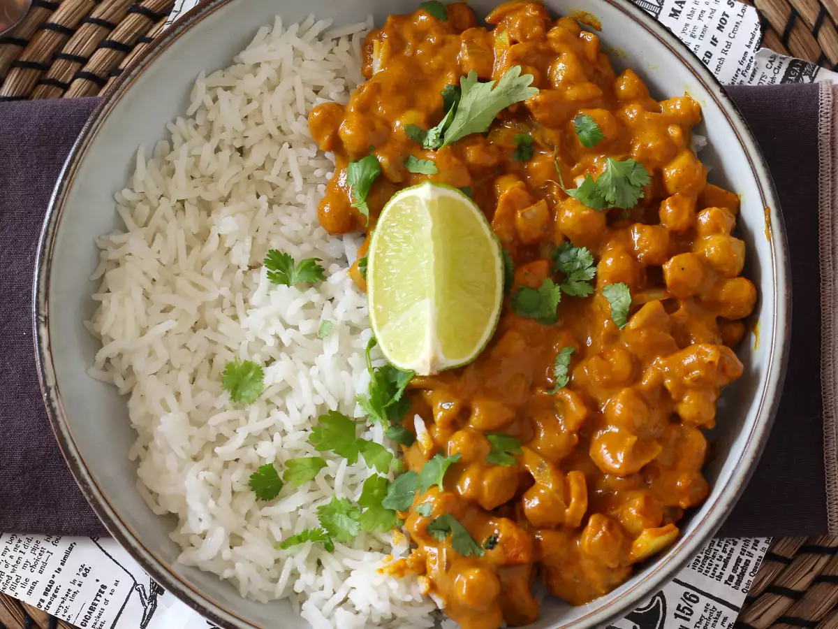 Kikärtscurry – ett supergott veganskt recept - foto 4