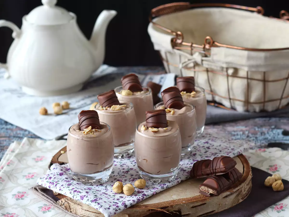 Kinder Bueno-dessert i glas – supergoda och utan ugn - foto 3