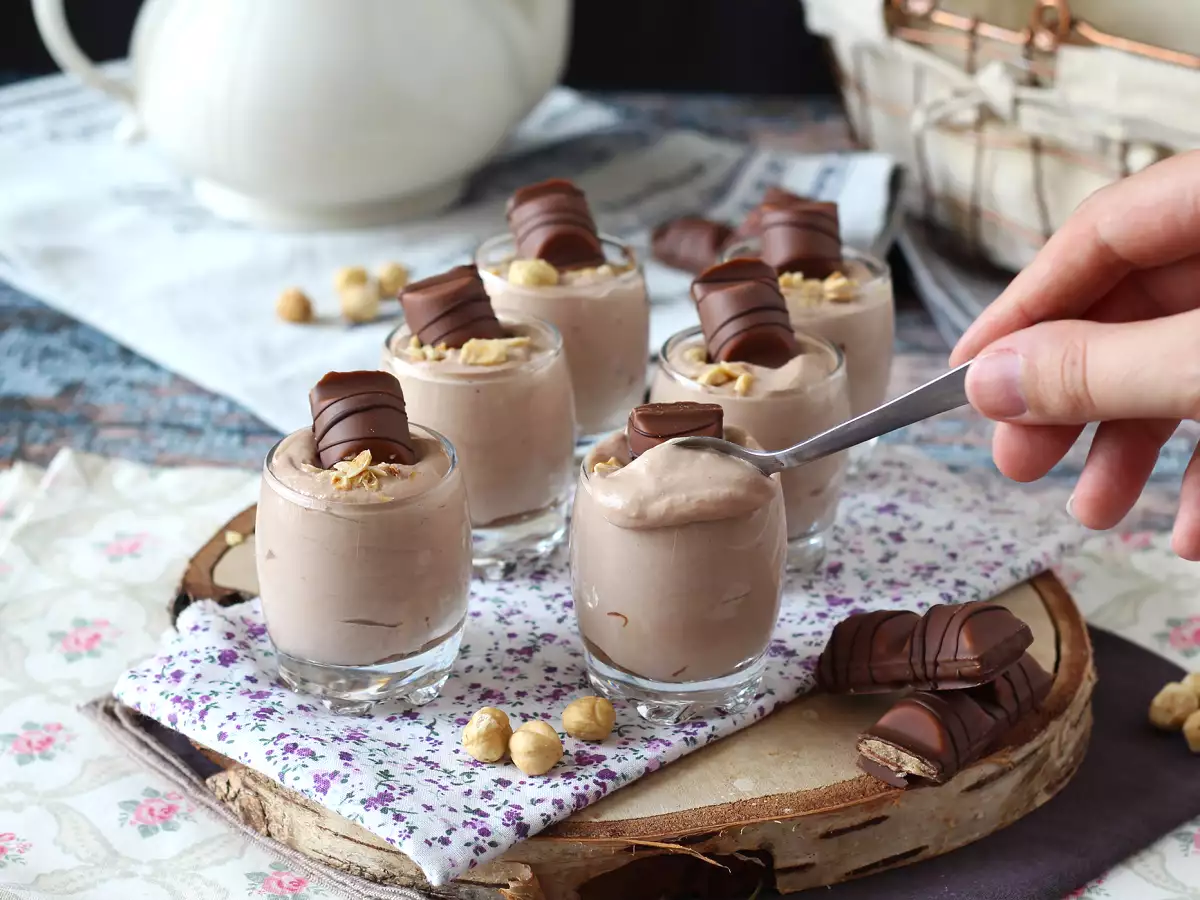 Kinder Bueno-dessert i glas – supergoda och utan ugn - foto 5