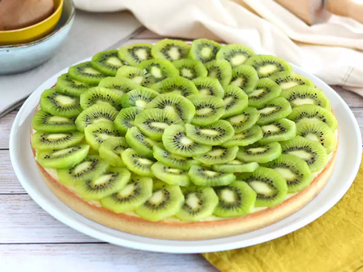 Kiwi-tårta (snabb och enkel) - foto 2