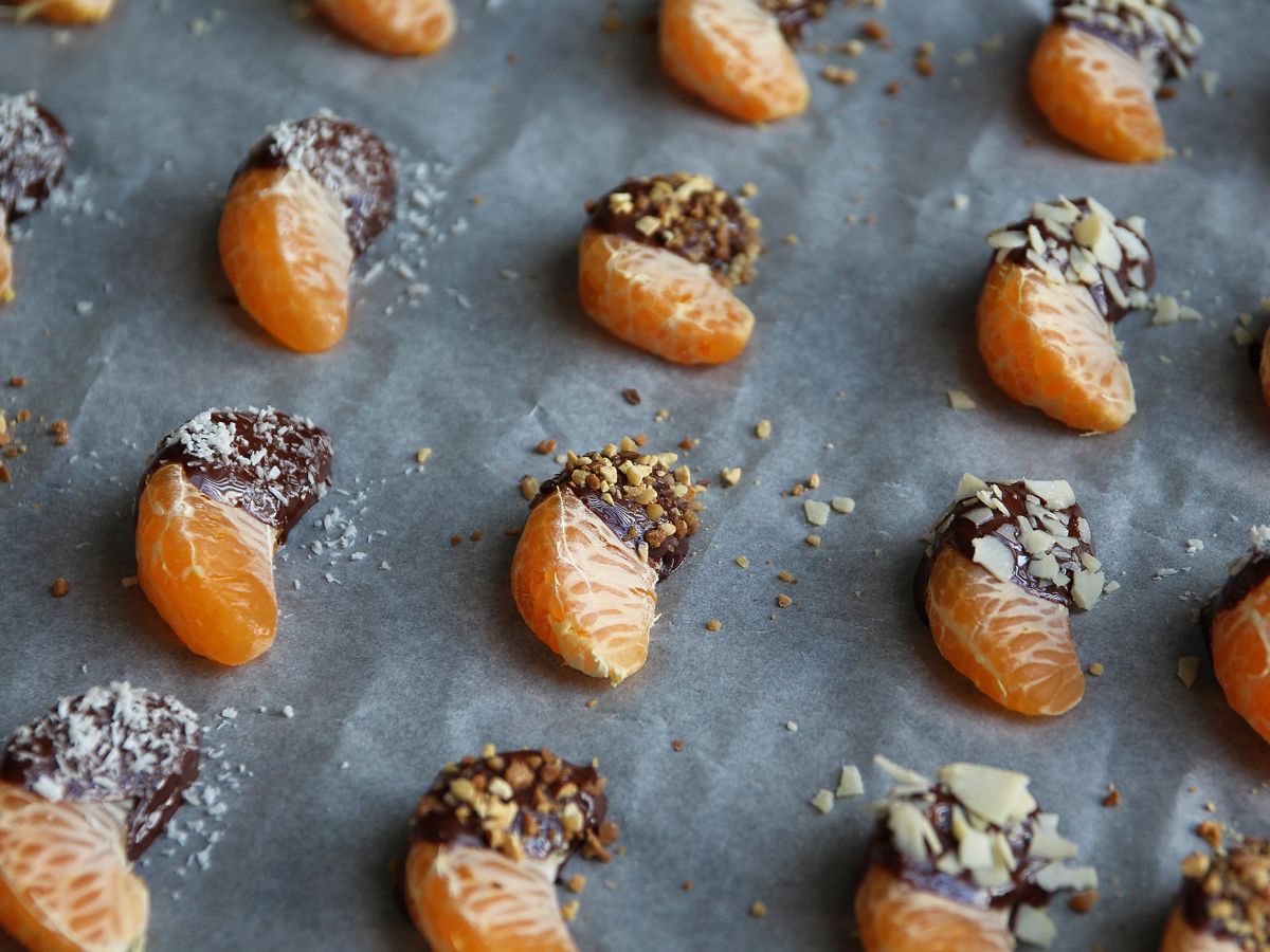 Klementiner med choklad: en snabb dessert som är fräsch och utsökt! - foto 2
