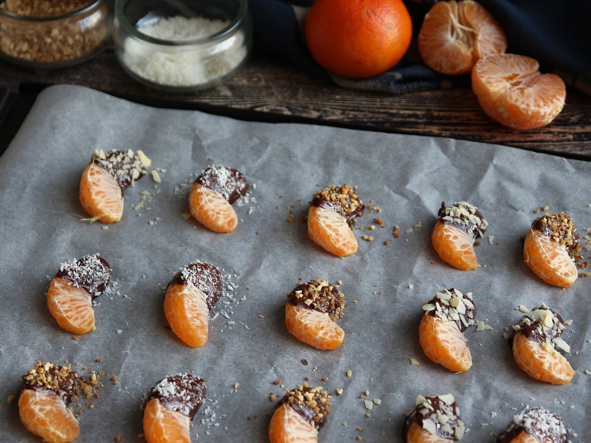 Klementiner med choklad: en snabb dessert som är fräsch och utsökt! - foto 3