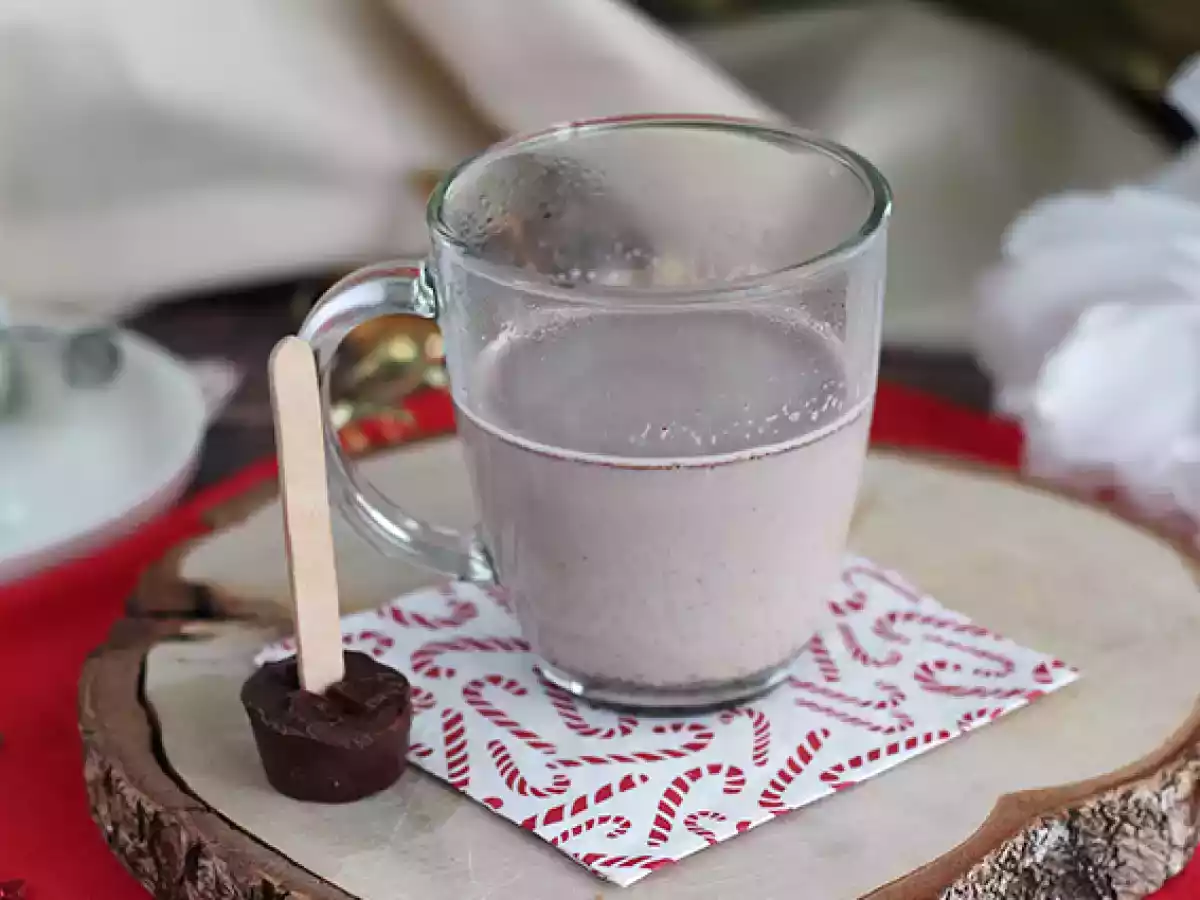 Klubbor med varm choklad: mörk choklad + Carambar - foto 3