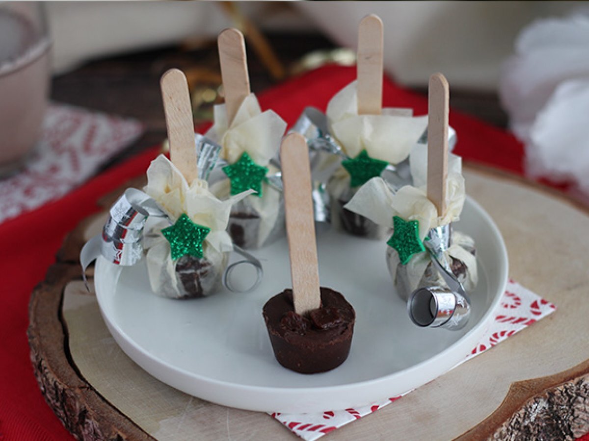 Klubbor med varm choklad: mörk choklad + Carambar - foto 5