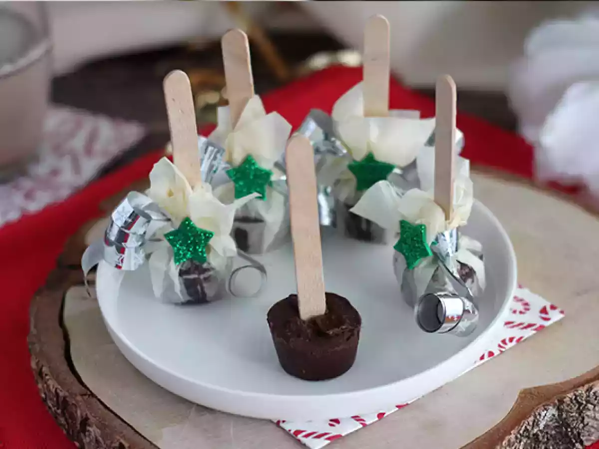 Klubbor med varm choklad: mörk choklad + Carambar - foto 5