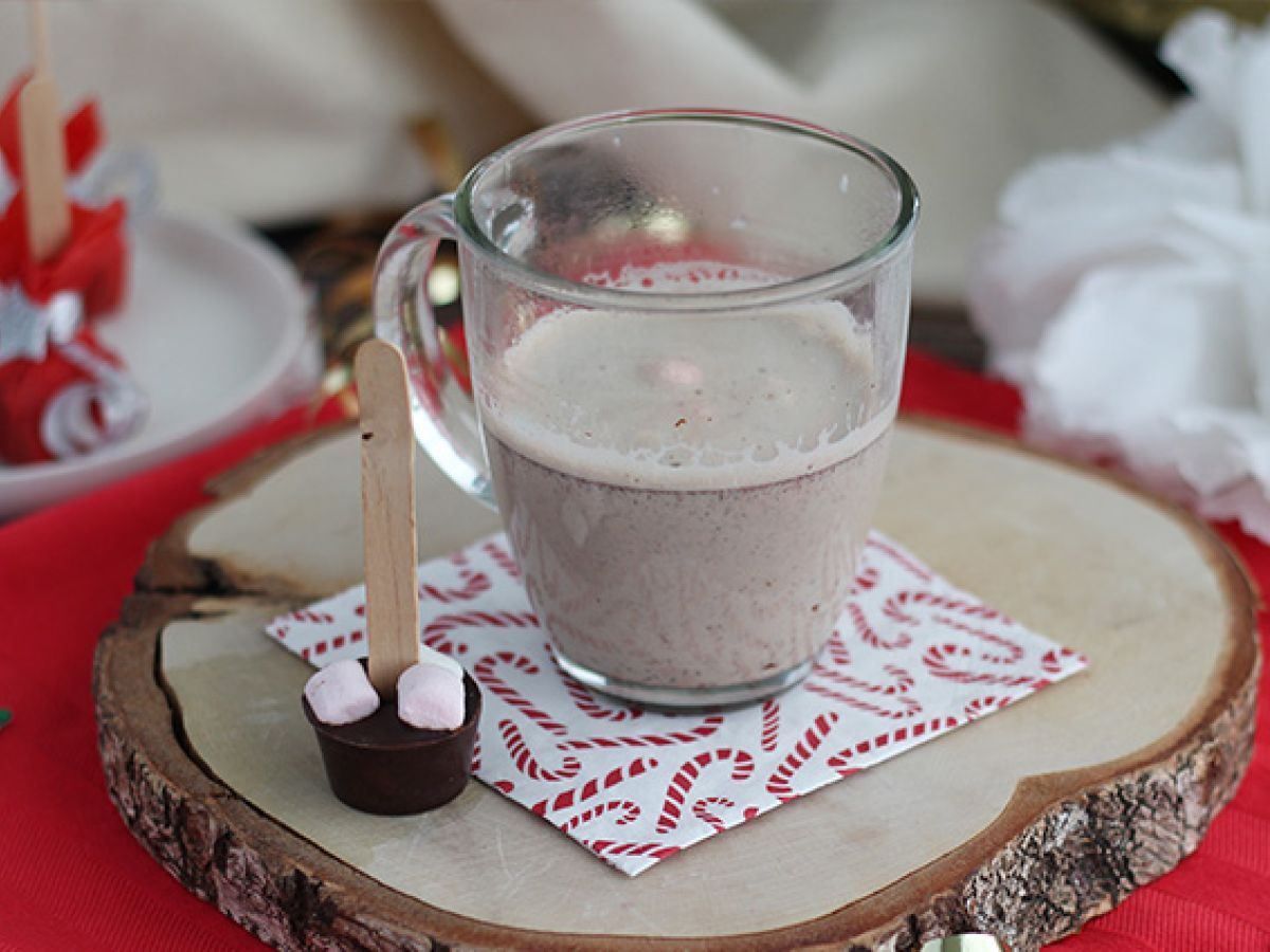 Klubbor med varm choklad: mörk choklad + marshmallow - foto 3