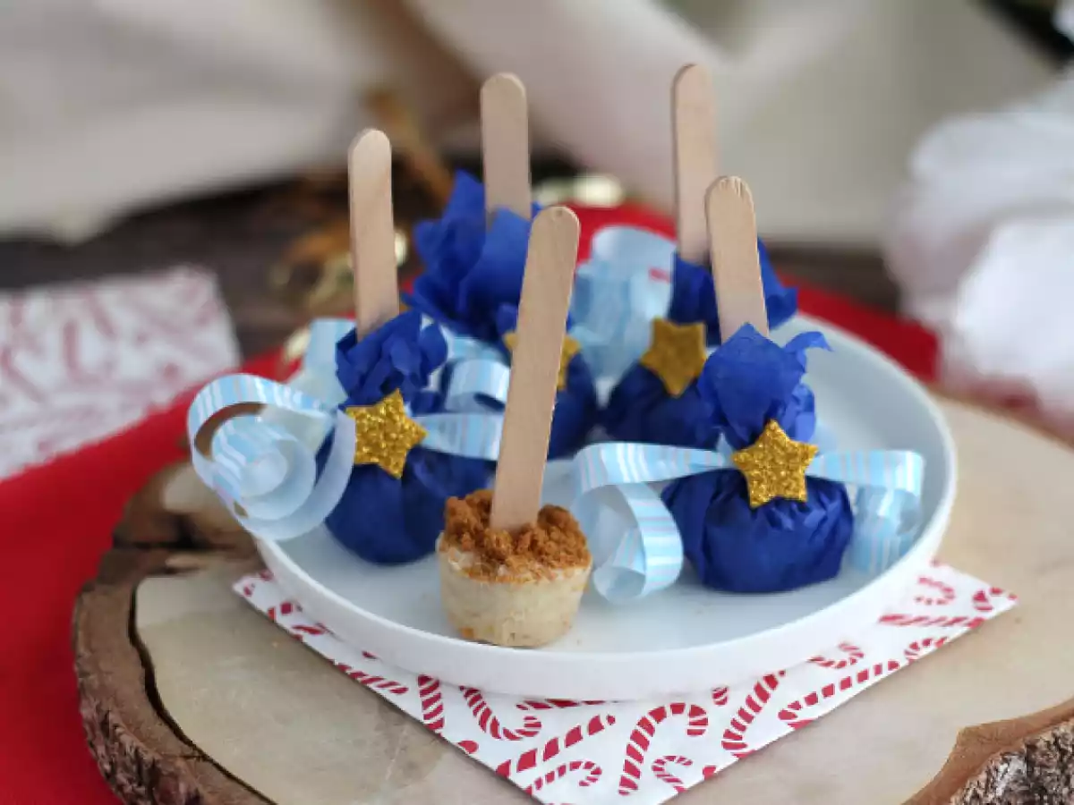 Klubbor med varm choklad: vit choklad + speculoos - foto 3