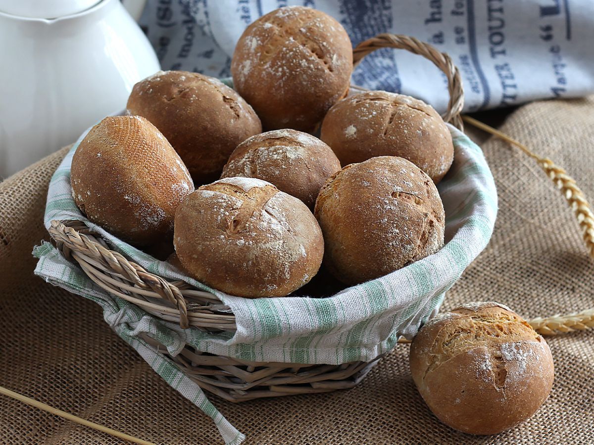 Knäckfria semlor - Resultat spröda och fluffiga!