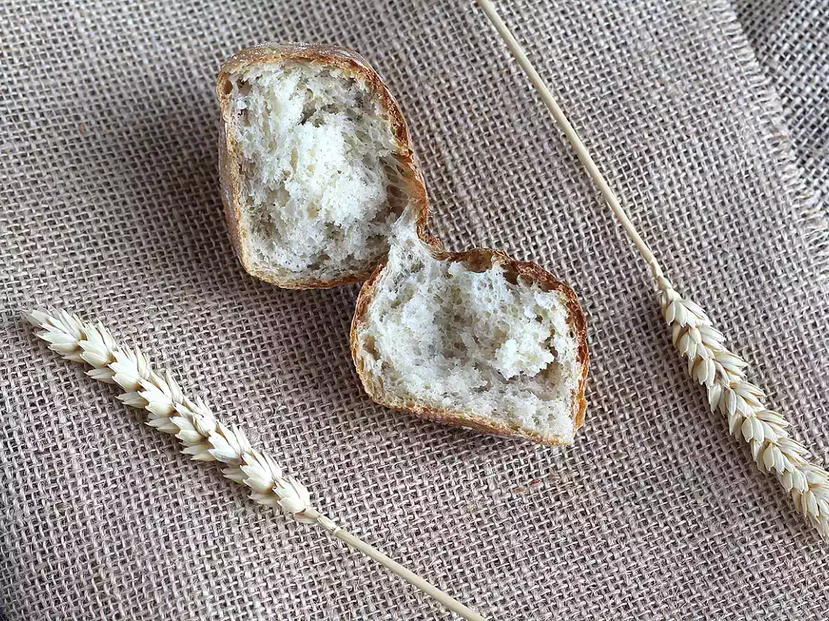 Knäckfria semlor - Resultat spröda och fluffiga! - foto 2